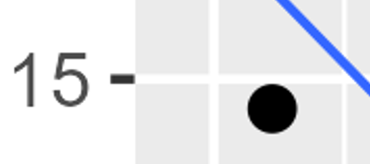 Artifacts in a raster graphic.